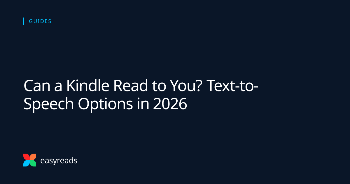 Kindle text to speech