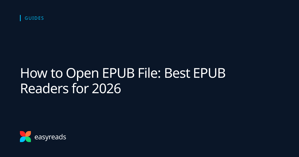 How to open EPUB files
