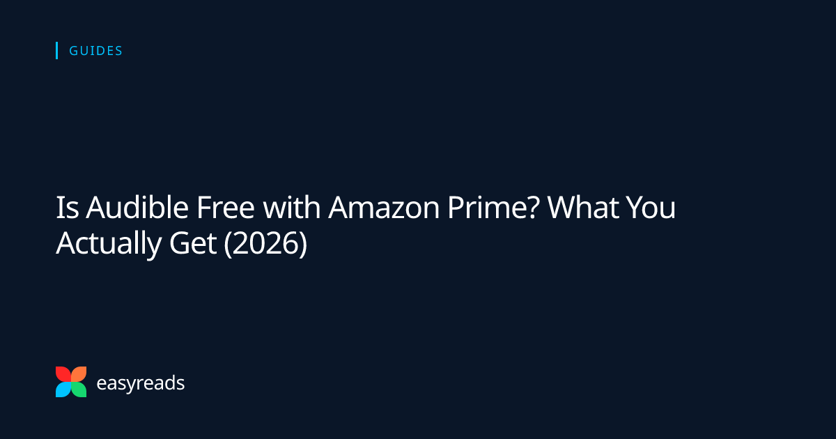Audible and Amazon Prime