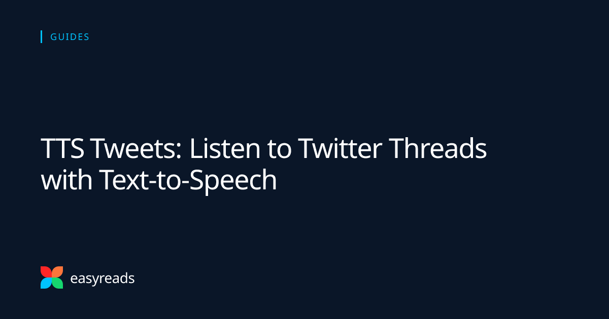 Twitter TTS conversion