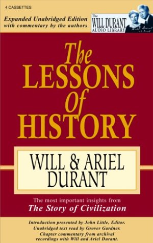 The Lessons of History book cover